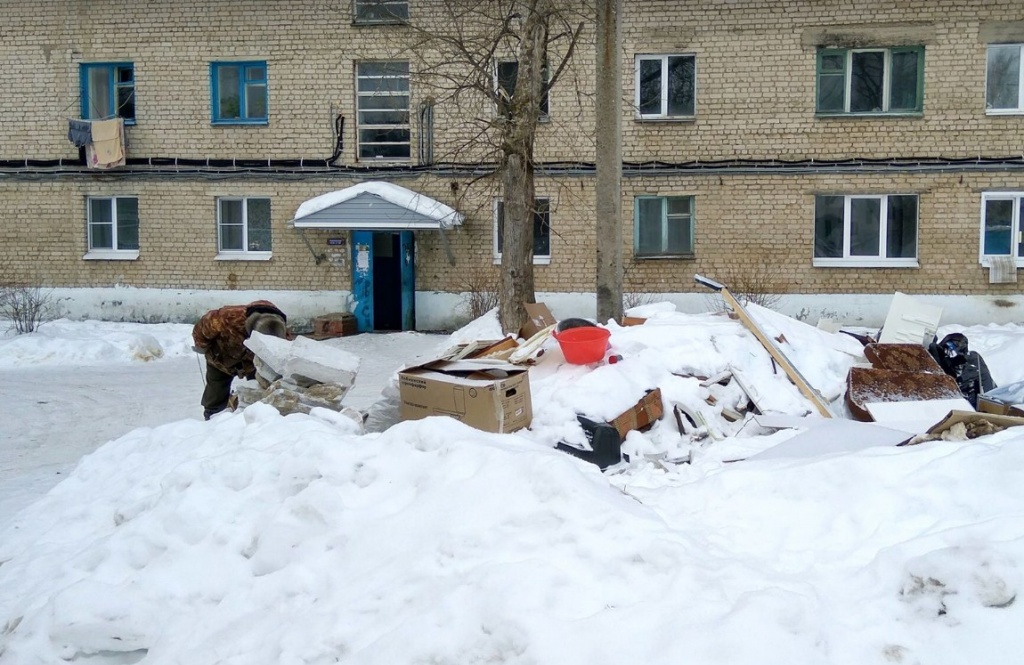 Помойка 2. Свалка в Волгореченске. ВКОНТАКТЕ мусорка.