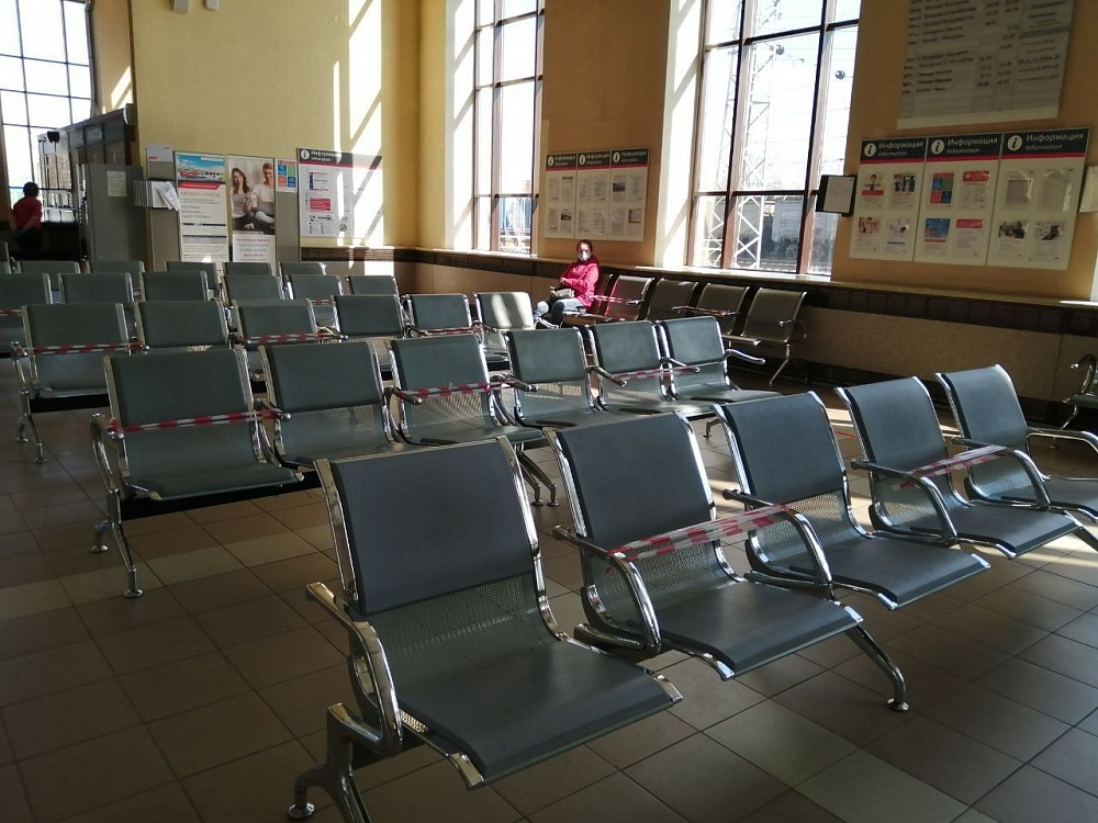 На костромском ж/д вокзале организовали изолятор для пассажиров с подозрением на коронавирус