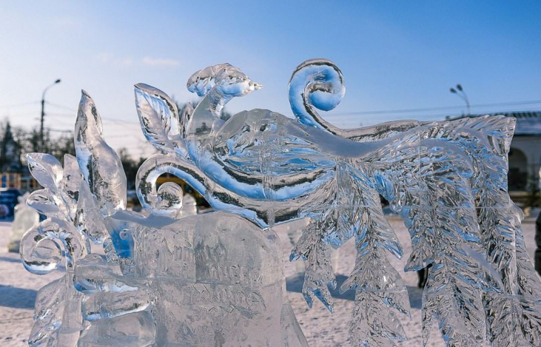 В Костроме выберут самую красивую ледовую скульптуру