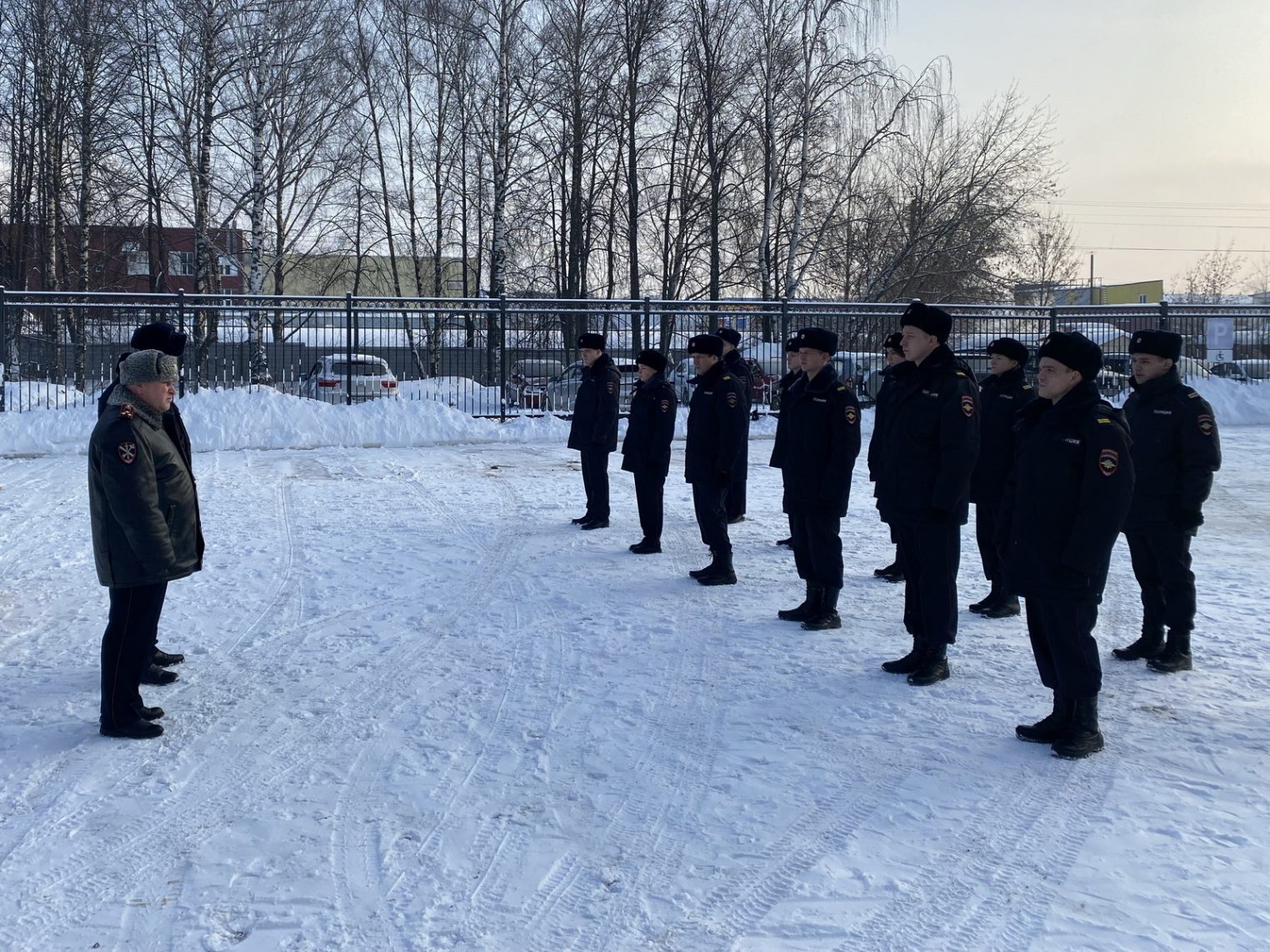 Молодые сотрудники полиции приняли присягу в Костроме