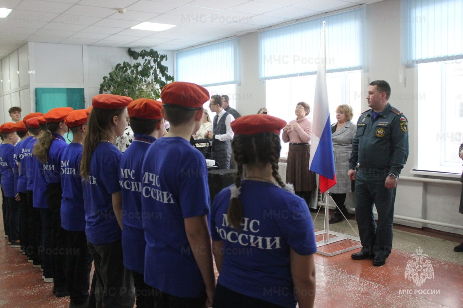 Юные костромские кадеты приняли присягу