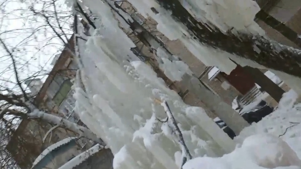 В Костроме появился сад ледяных фигур за счёт жителей