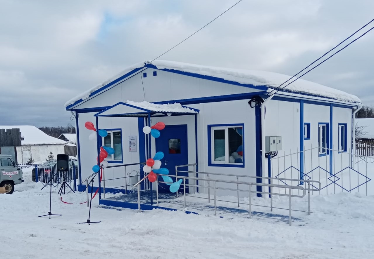 В Костромской области открылся новый ФАП на 550 пациентов