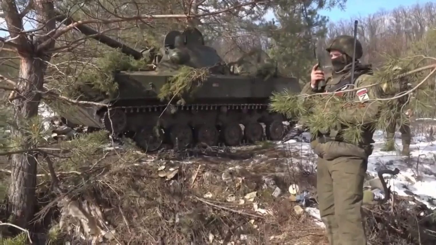 На Первом канале показали костромских военнослужащих на территории СВО