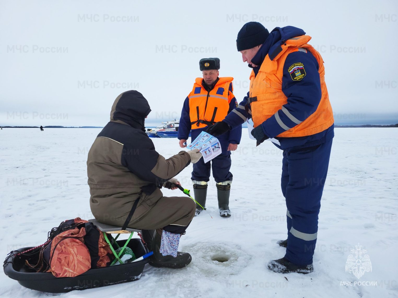 Состояние льда в Костроме оценивают беспилотники