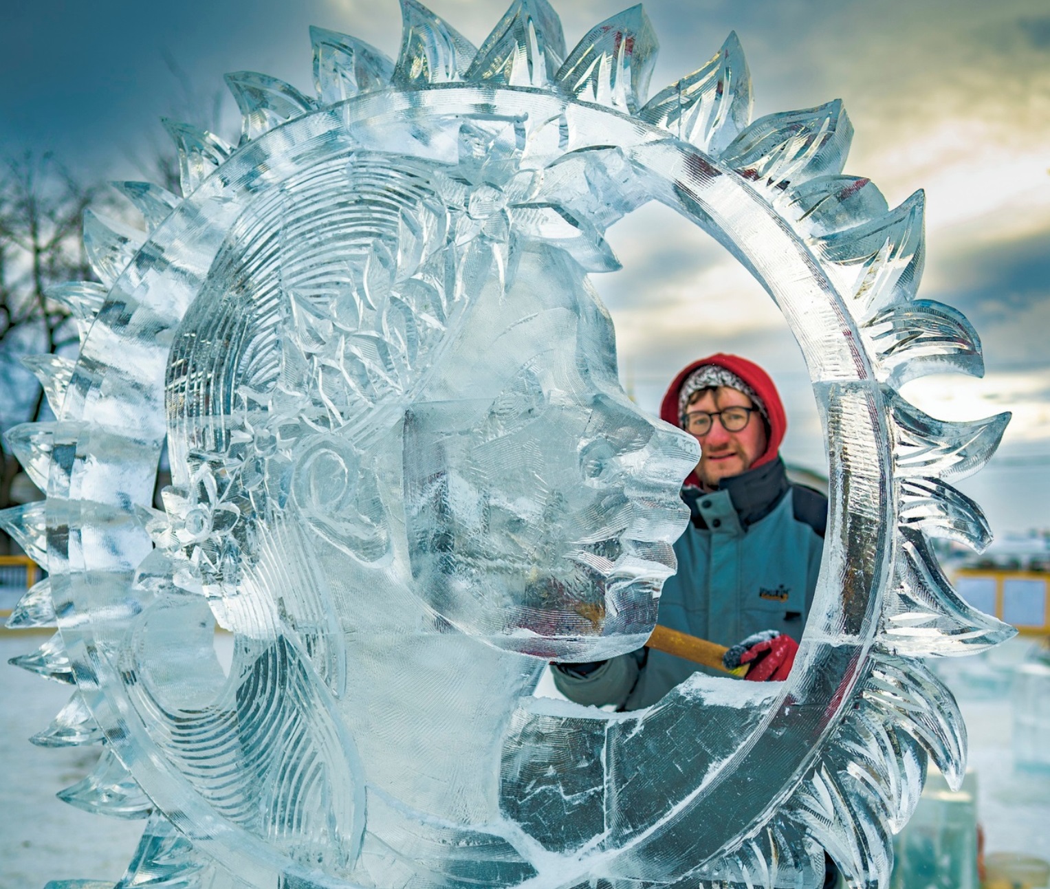 В Костроме вручили награды за лучшие ледяные скульптуры