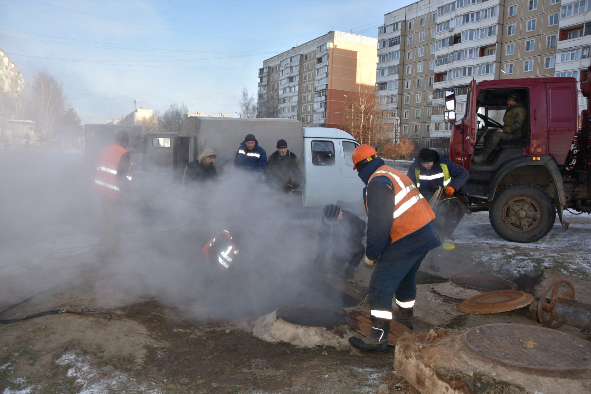 Жителей Центрального района Костромы оставили без тепла