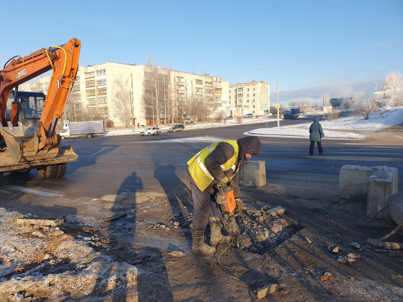 Больше десяти домов в Костроме остались без тепла до вечера