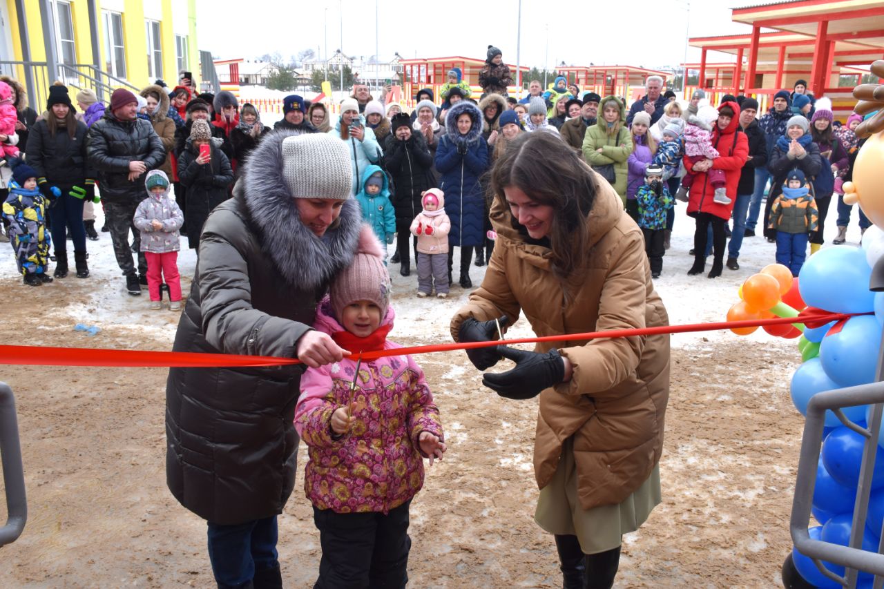 В костромском посёлке открыли суперсовременный детский сад