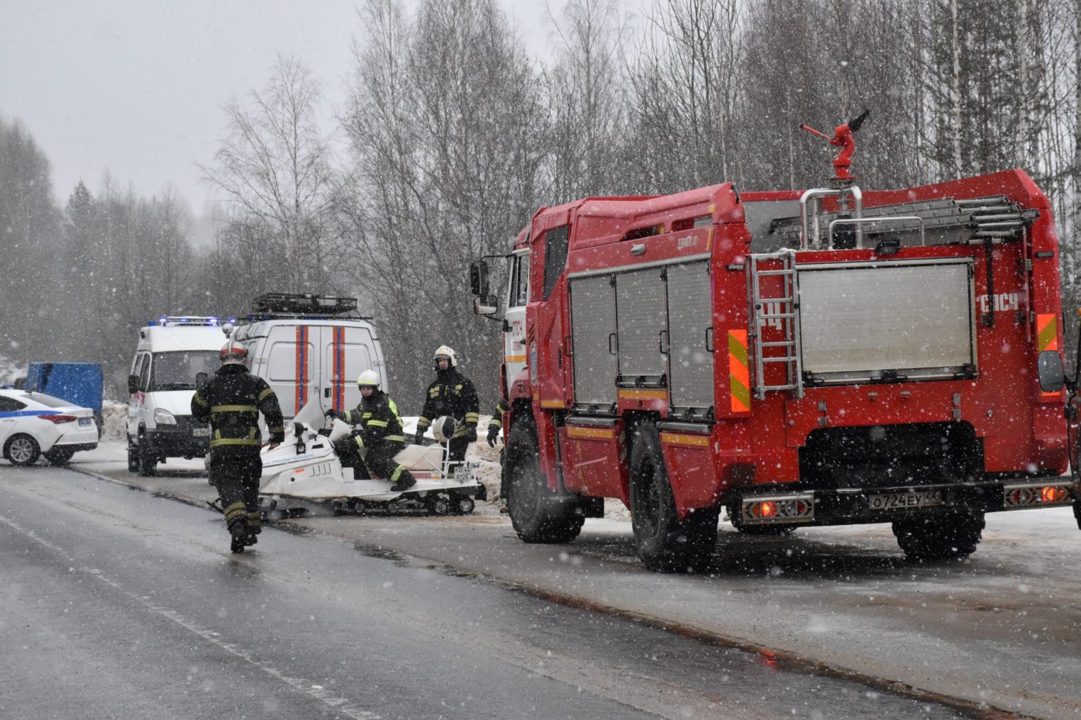 Костромские спасатели оперативно отыскали пострадавших в рамках внеплановых учений
