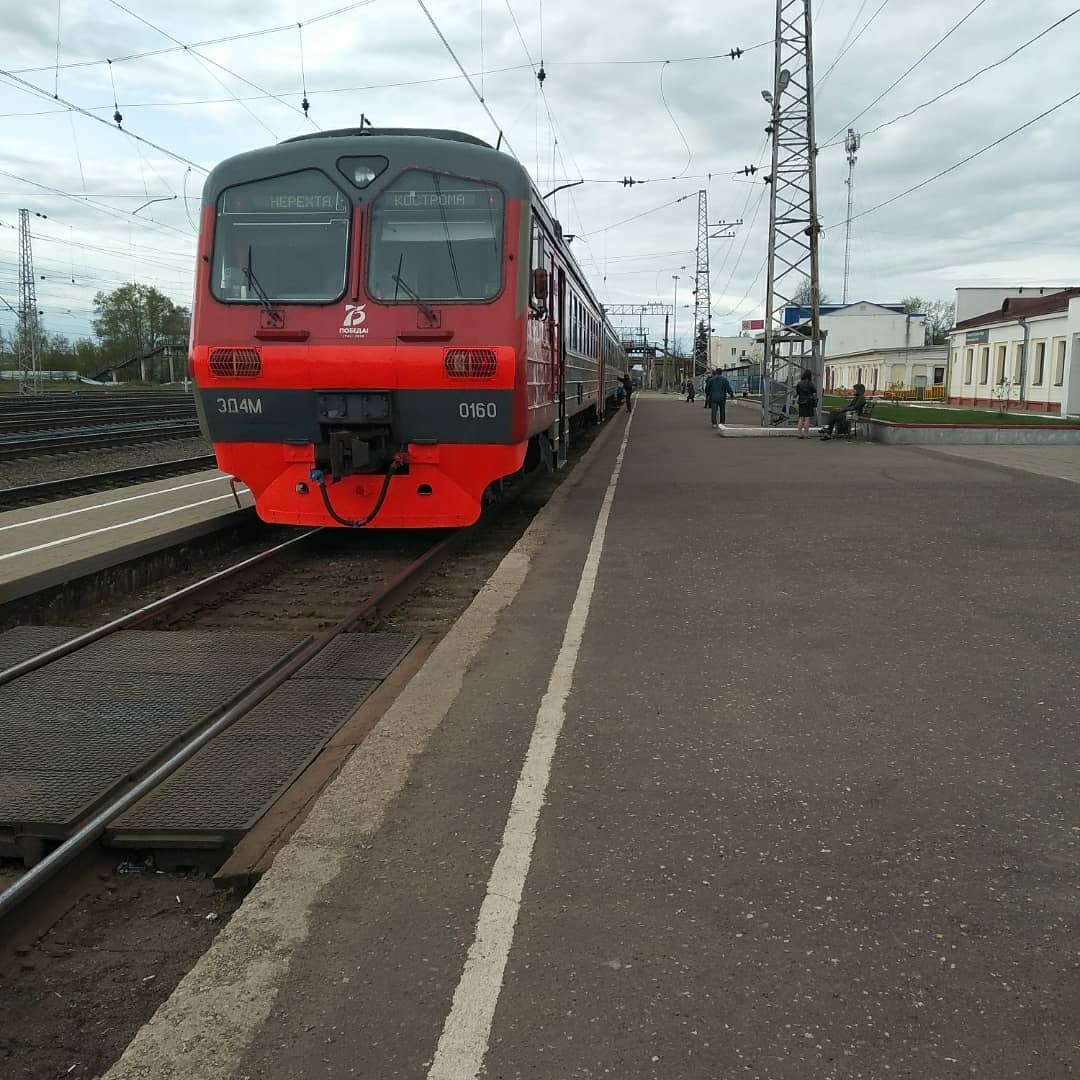 На пригородных поездах костромичи поедут в Ярославль по новому расписанию