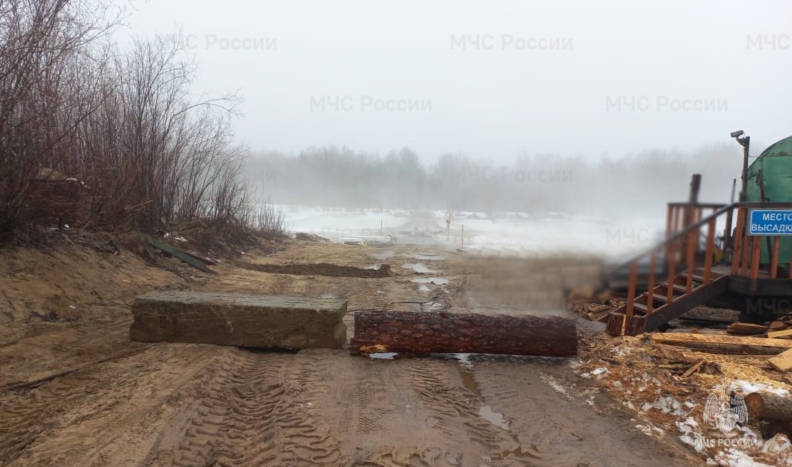 Последнюю ледовую переправу закрыли в Костромской области