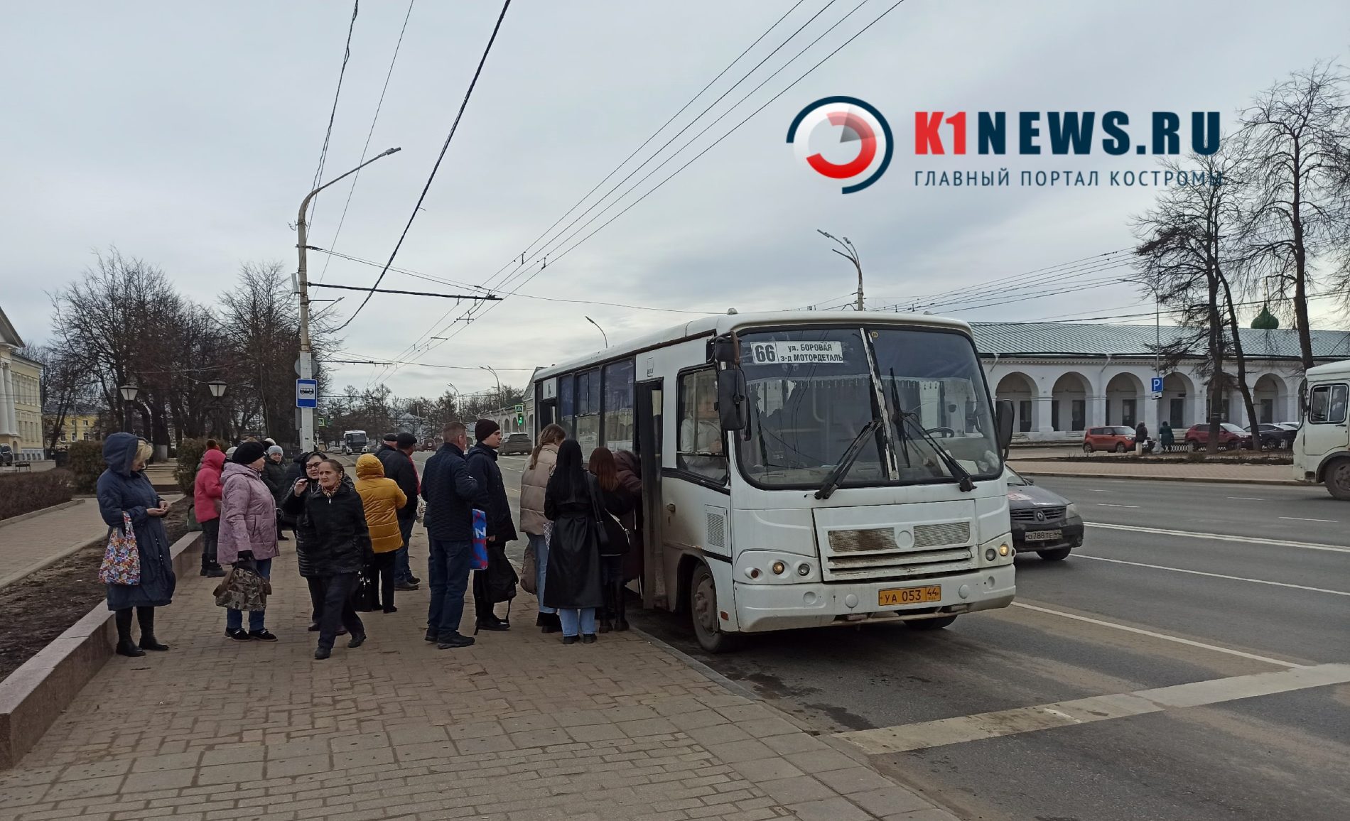Костромичка получила травму из-за водителя автобуса