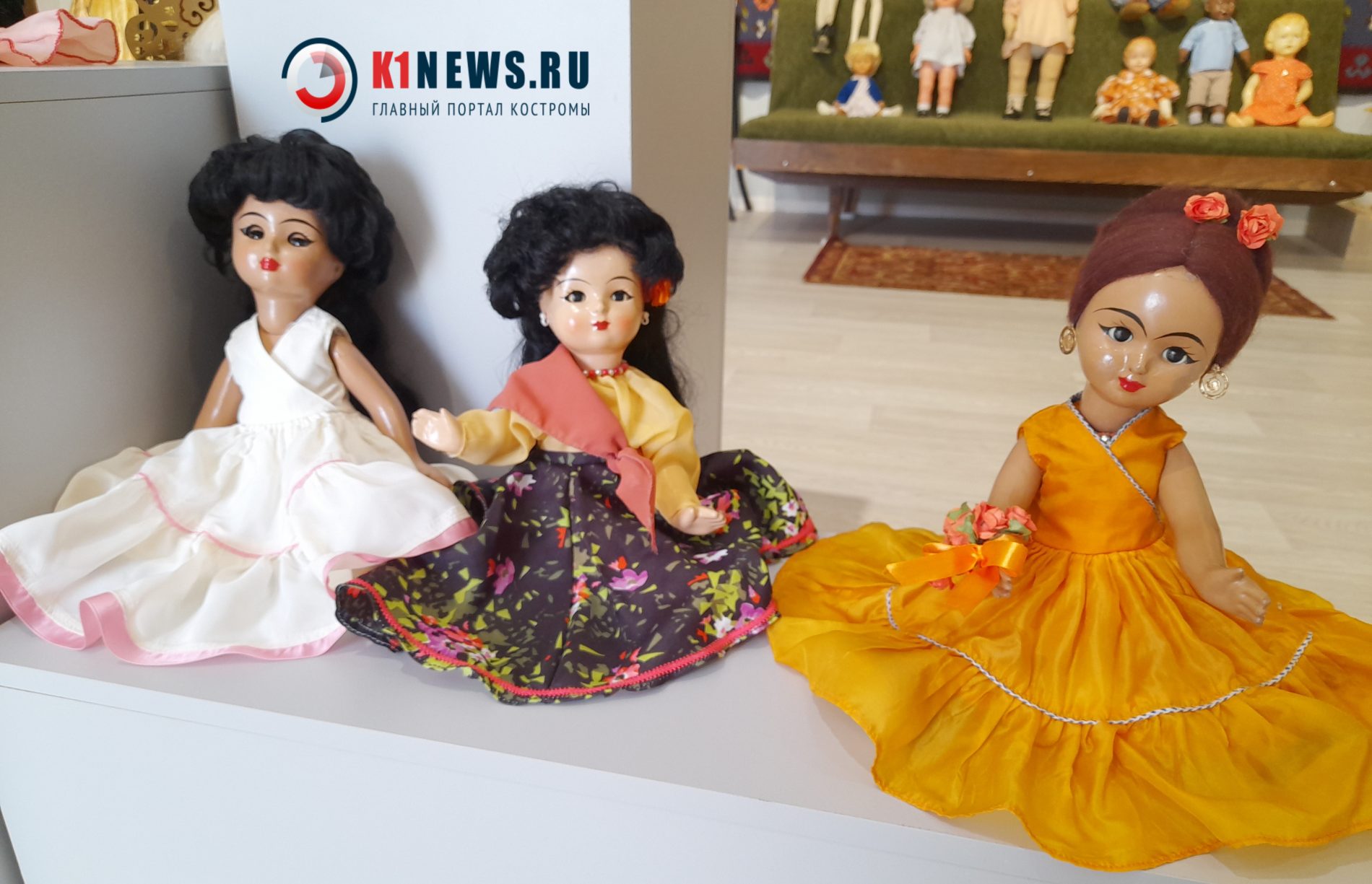 В Кострому передали уникальных кукол из разных европейских стран