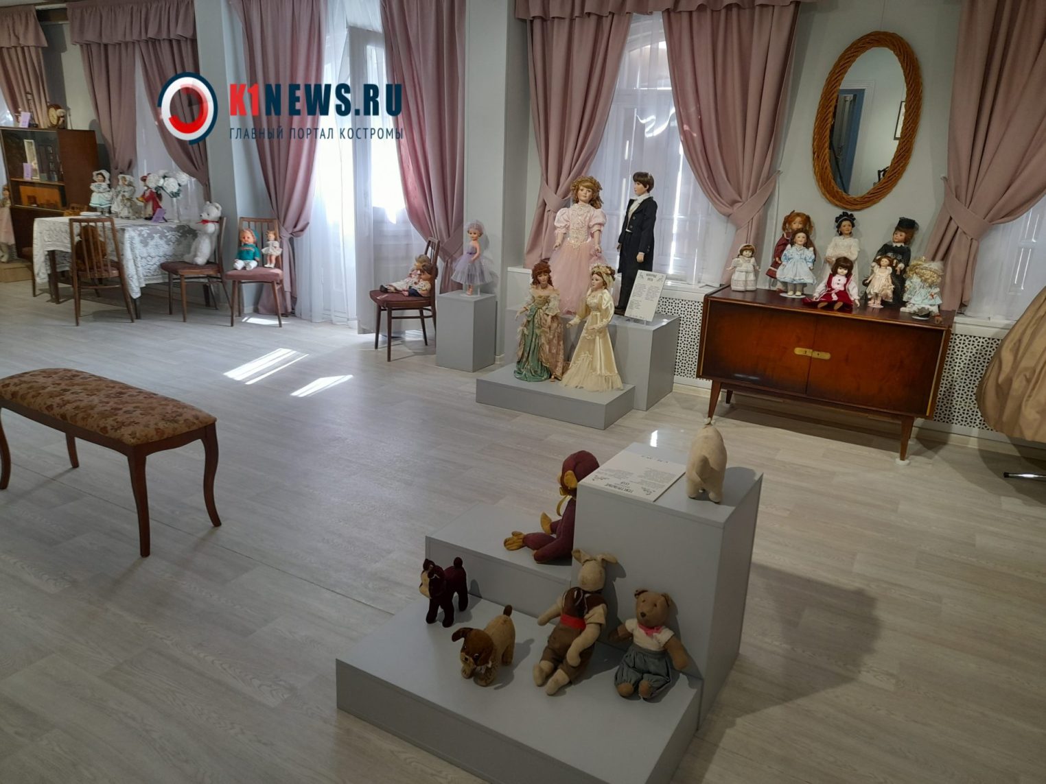 В Кострому передали уникальных кукол из разных стран
