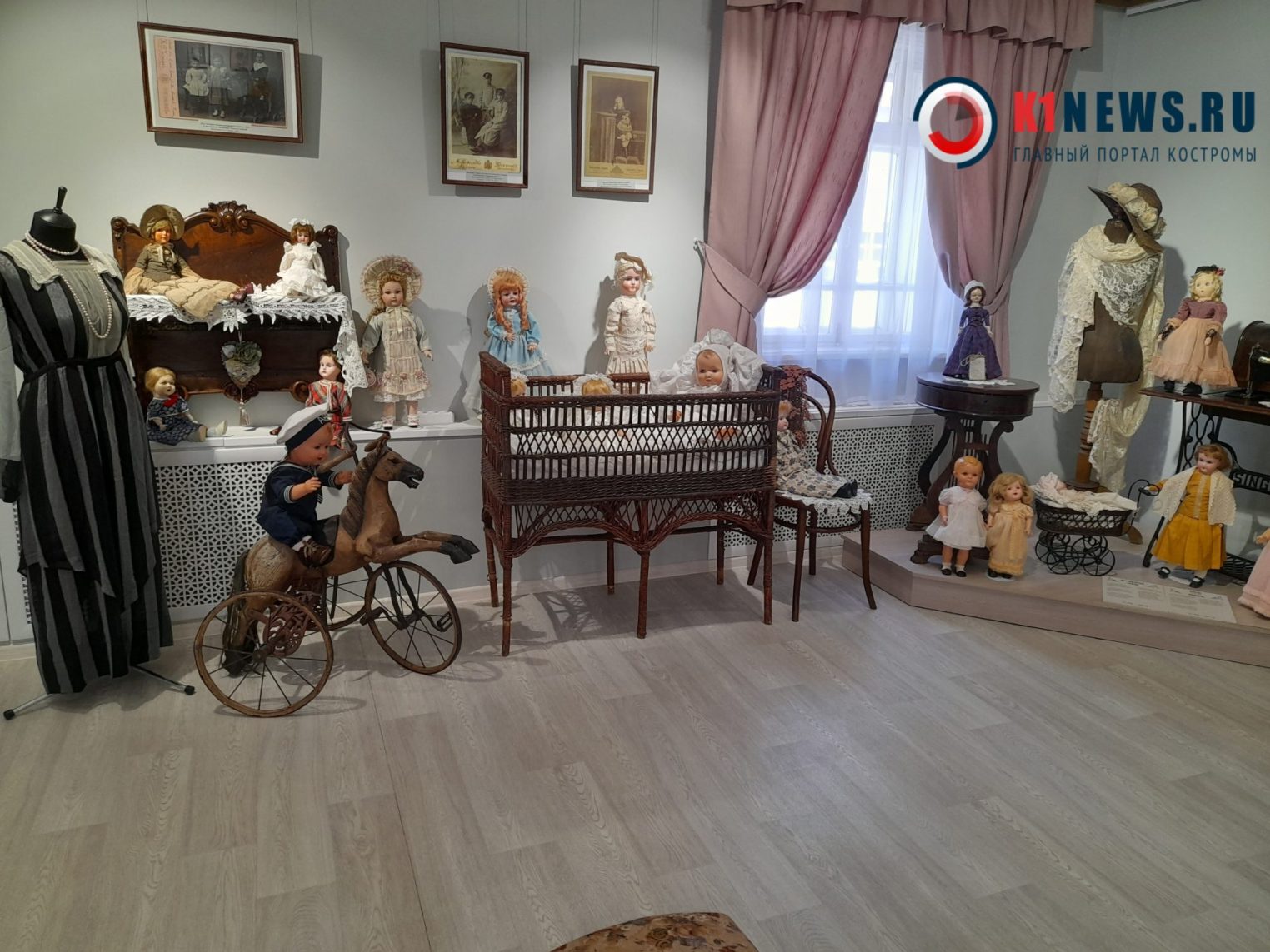 В Кострому передали уникальных кукол из разных стран