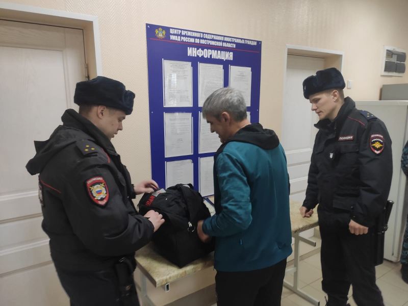 Из Костромской области 9 апреля выслали трёх иностранных преступников
