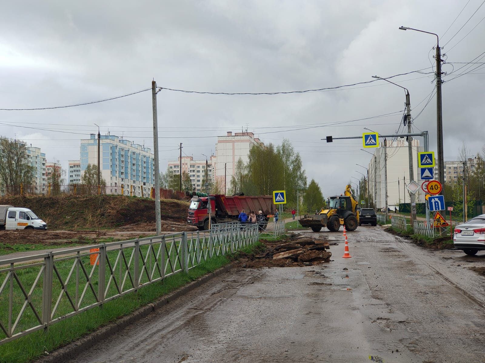 В Костроме стартовал ремонт дорог по нацпроекту