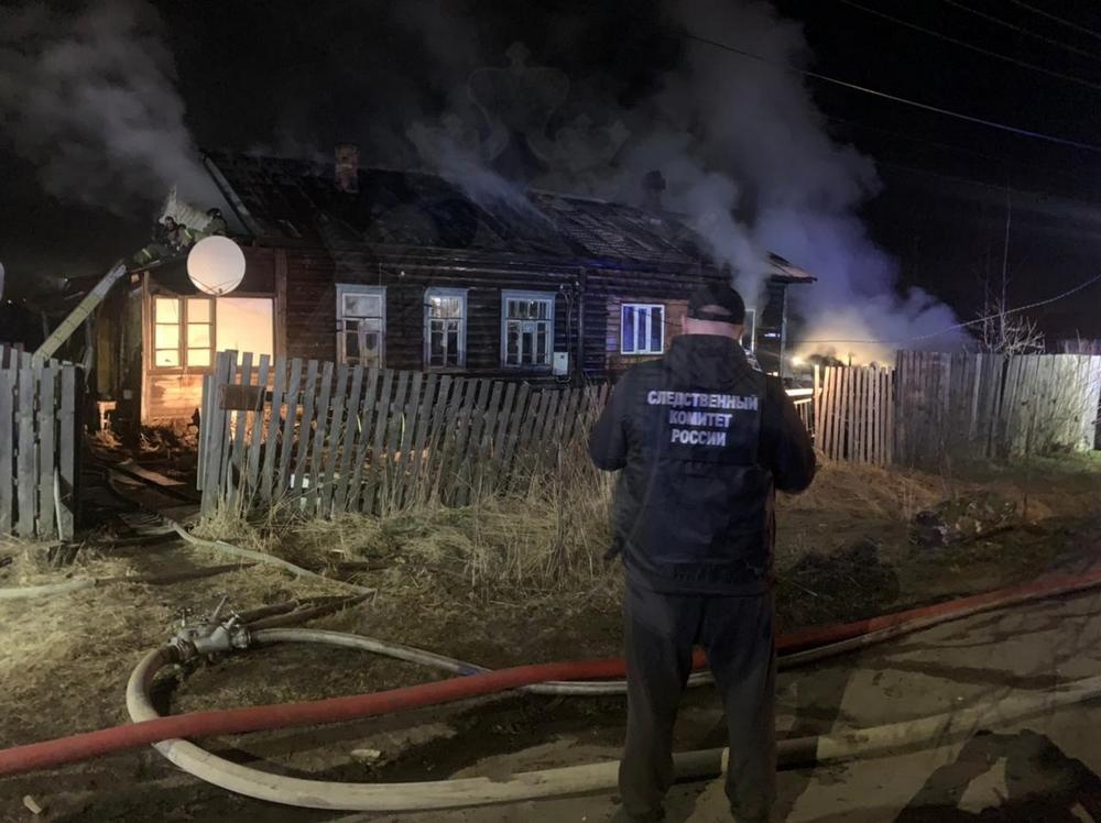Смертельным пожаром на северо-востоке Костромской области занялись следователи