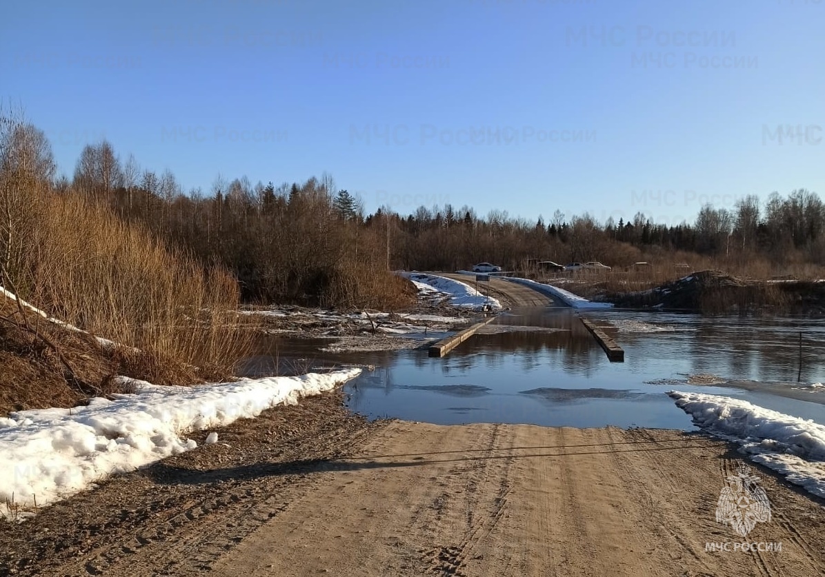 Ещё одна деревня в Костромской области отрезана от «большой земли»