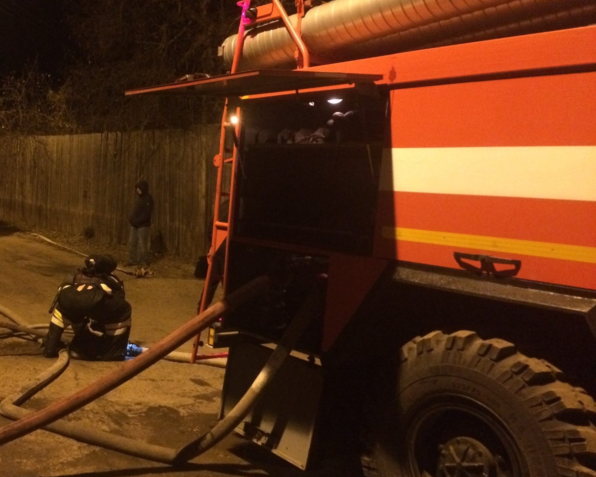 В Костромской области вместо хозяев бани пришлось париться пожарным