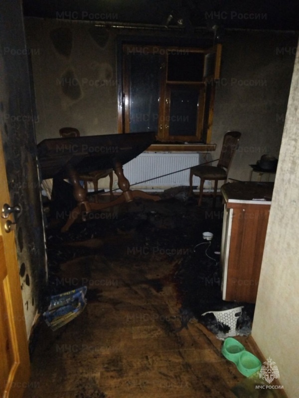 В страшном пожаре в Костромском районе пострадали люди