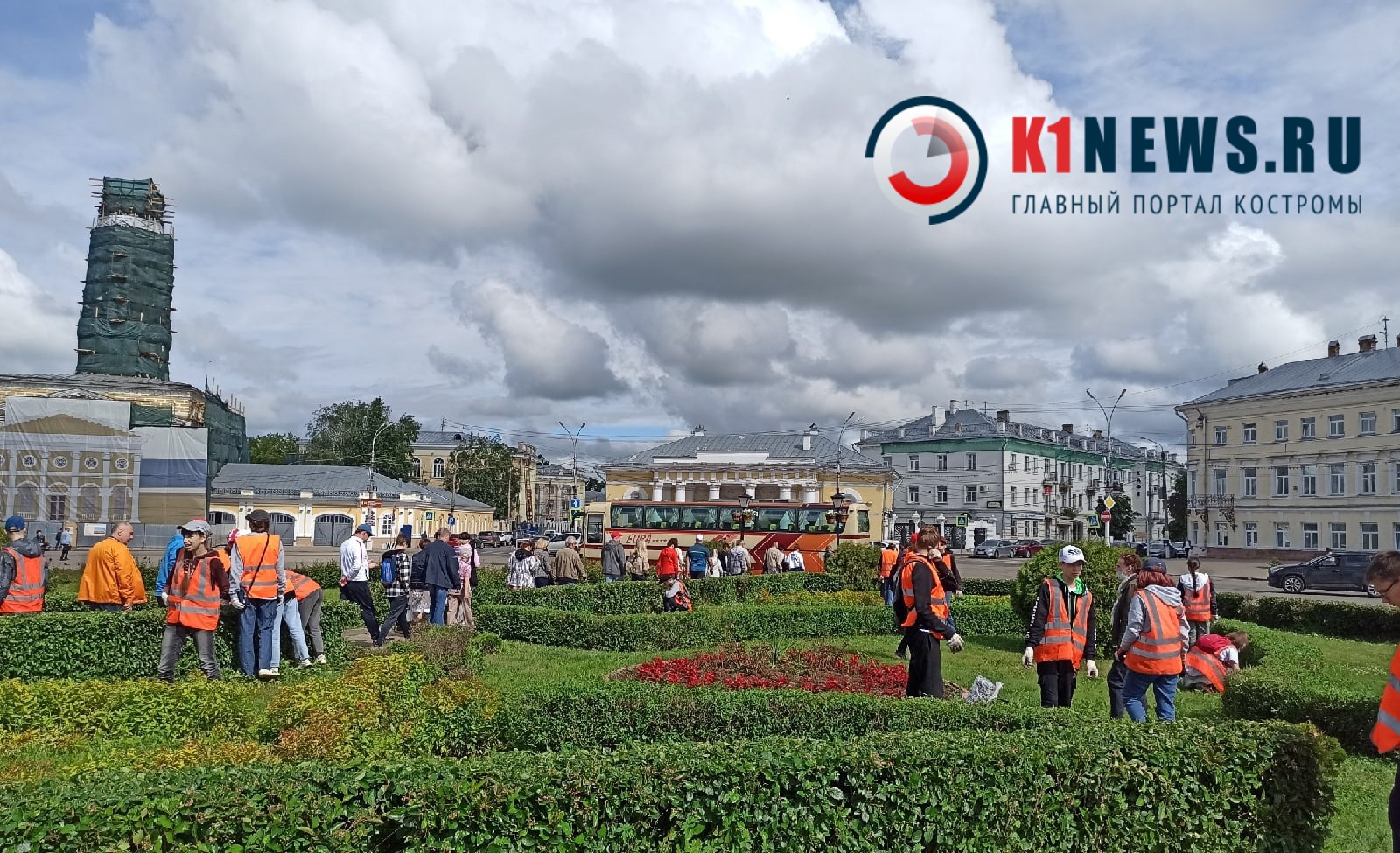 Сусанинскую площадь в Костроме ожидает масштабная реконструкция