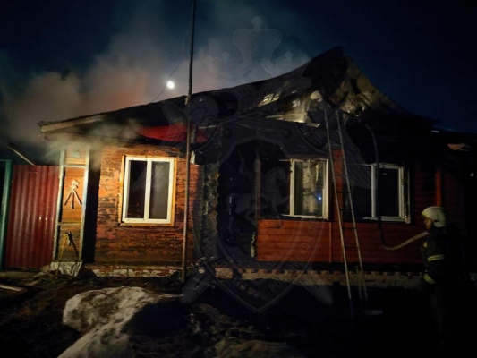 Одинокий 60-летний мужчина погиб в огне под Костромой