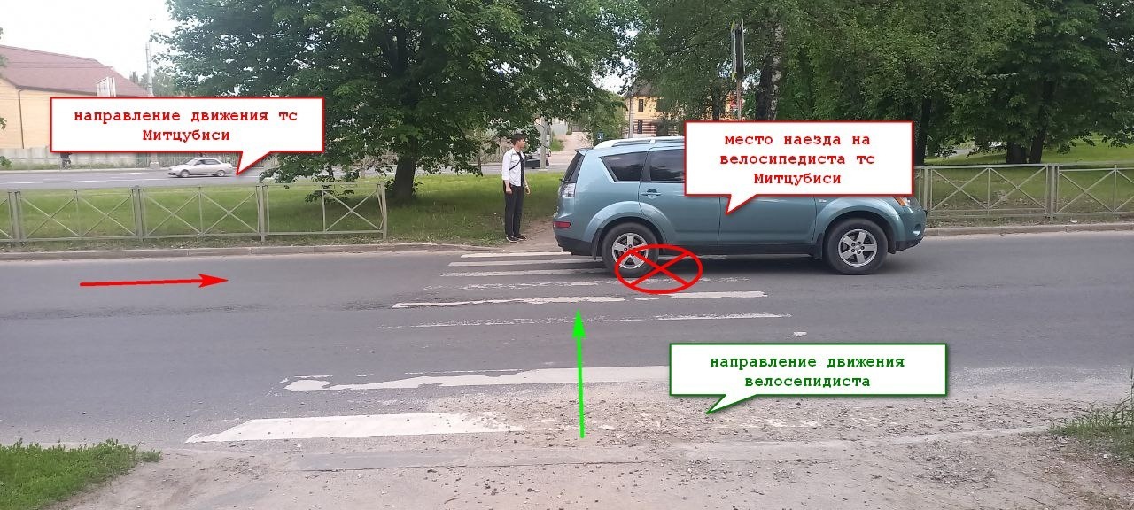Подросток на велосипеде пострадал в аварии с иномаркой