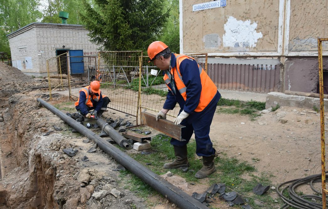 Ремонт труб в Костроме «Городским сетям» пришлось делить с подрядчиками