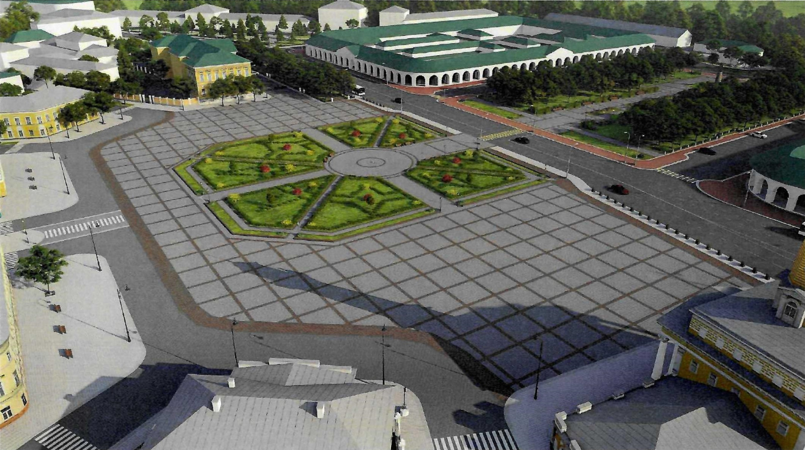 В Костроме определён подрядчик на выполнение капремонта Сусанинской площади