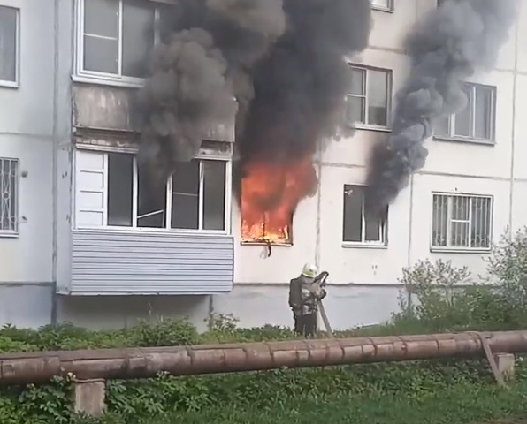 В Костроме квартира сгорела из-за картины на стене