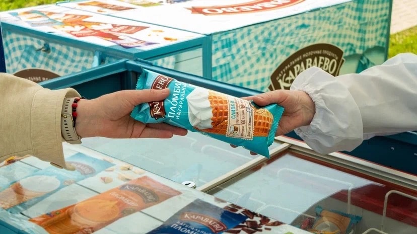 Попробуйте натуральное костромское мороженое «Караваево»