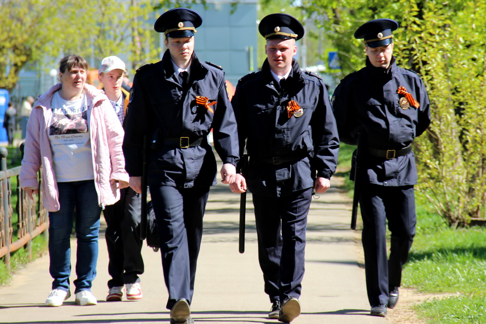 В День Победы 400 полицейских следили за порядком в Костроме