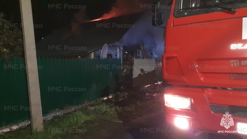 Очередной пожар в Костромской области унес жизни двух человек