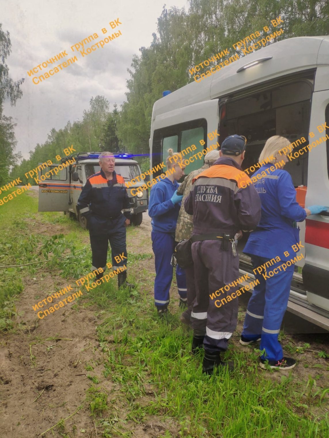 Пропавшего костромича нашли с признаками обезвоживания