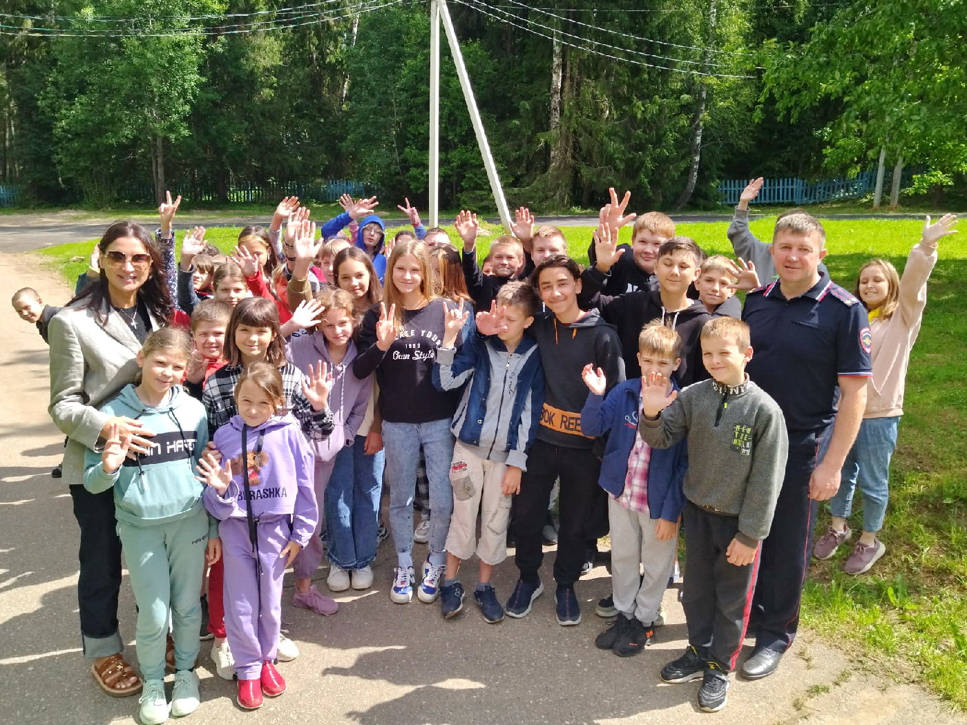 В лагере под Костромой отдыхают дети из Луганска и Донецка