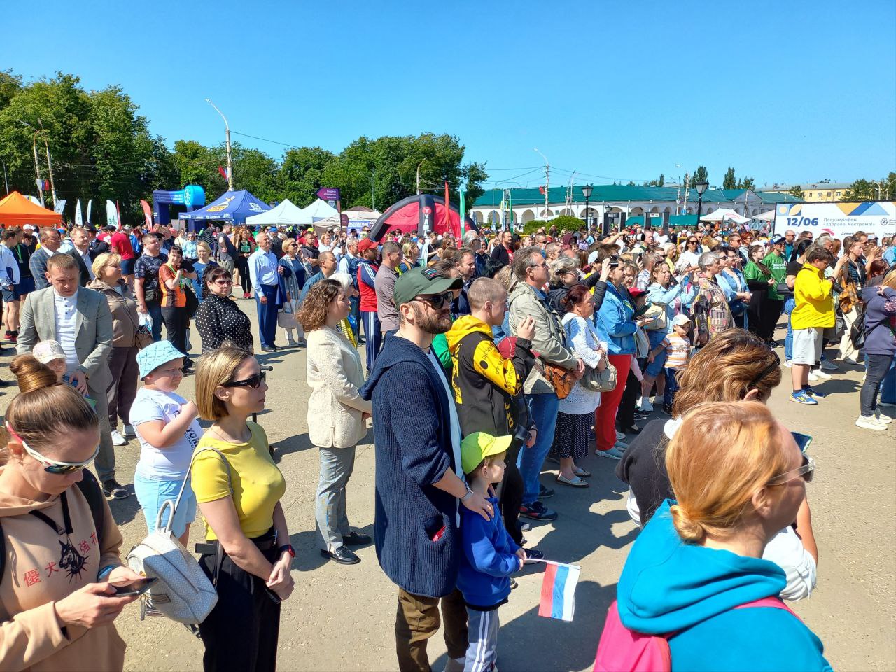 В Костроме проходят праздничные концерты и награждения в честь Дня России