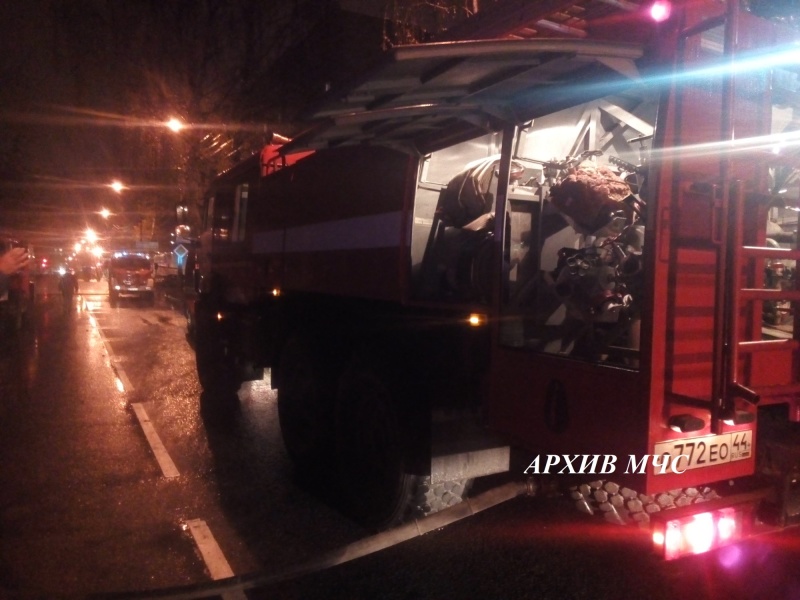 За неделю в Костромской области сгорели три автомобиля