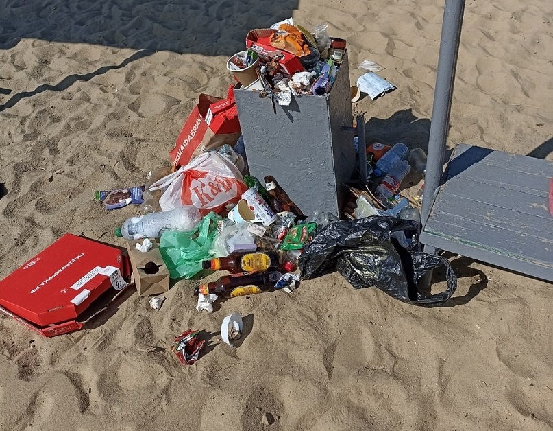 Костромской пляж ужаснул жителей лежащими на песке трупами