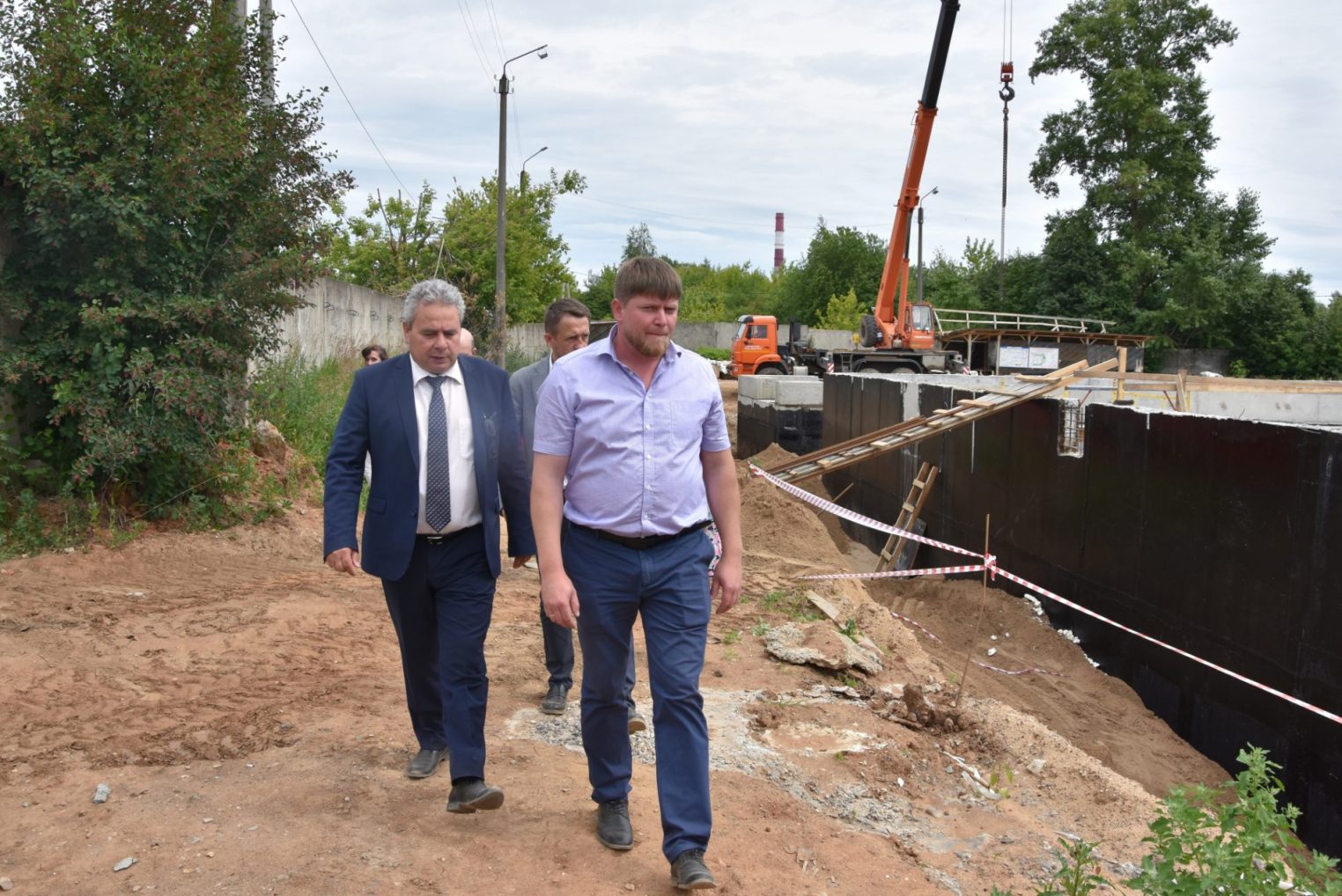 Строительство резервуара на станции Октябрьская повысит надежность водоснабжения Костромы