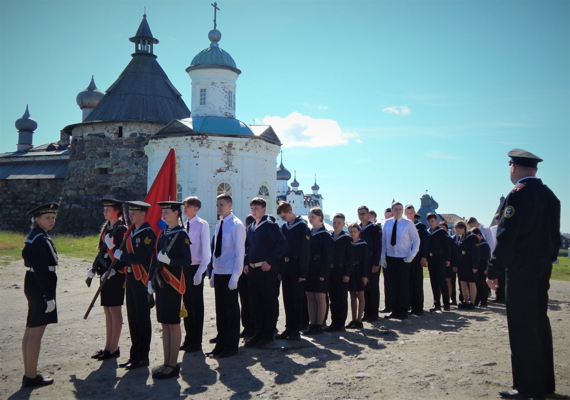 Юные моряки из Костромы отправились на Соловецкие острова