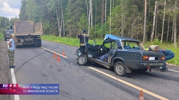 Жуткая авария произошла на трассе Заволжск — Кострома
