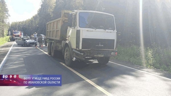 Жуткая авария произошла на трассе Заволжск - Кострома