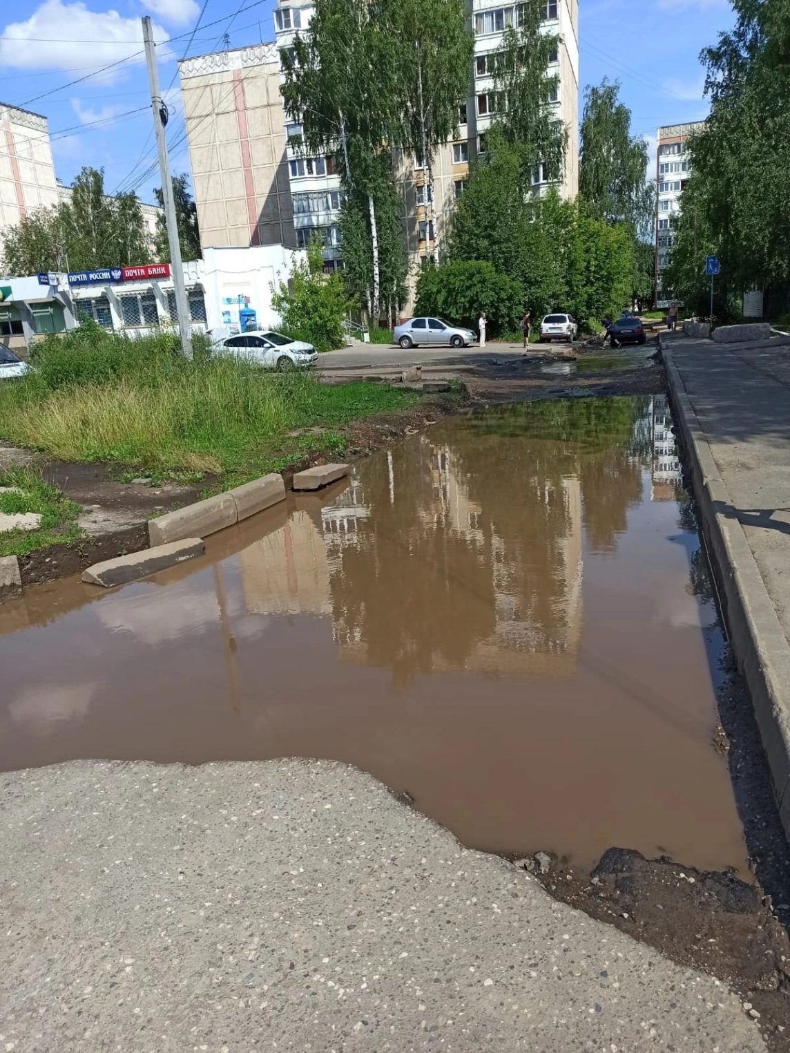 Костромичи в шоке от дороги возле детского сада