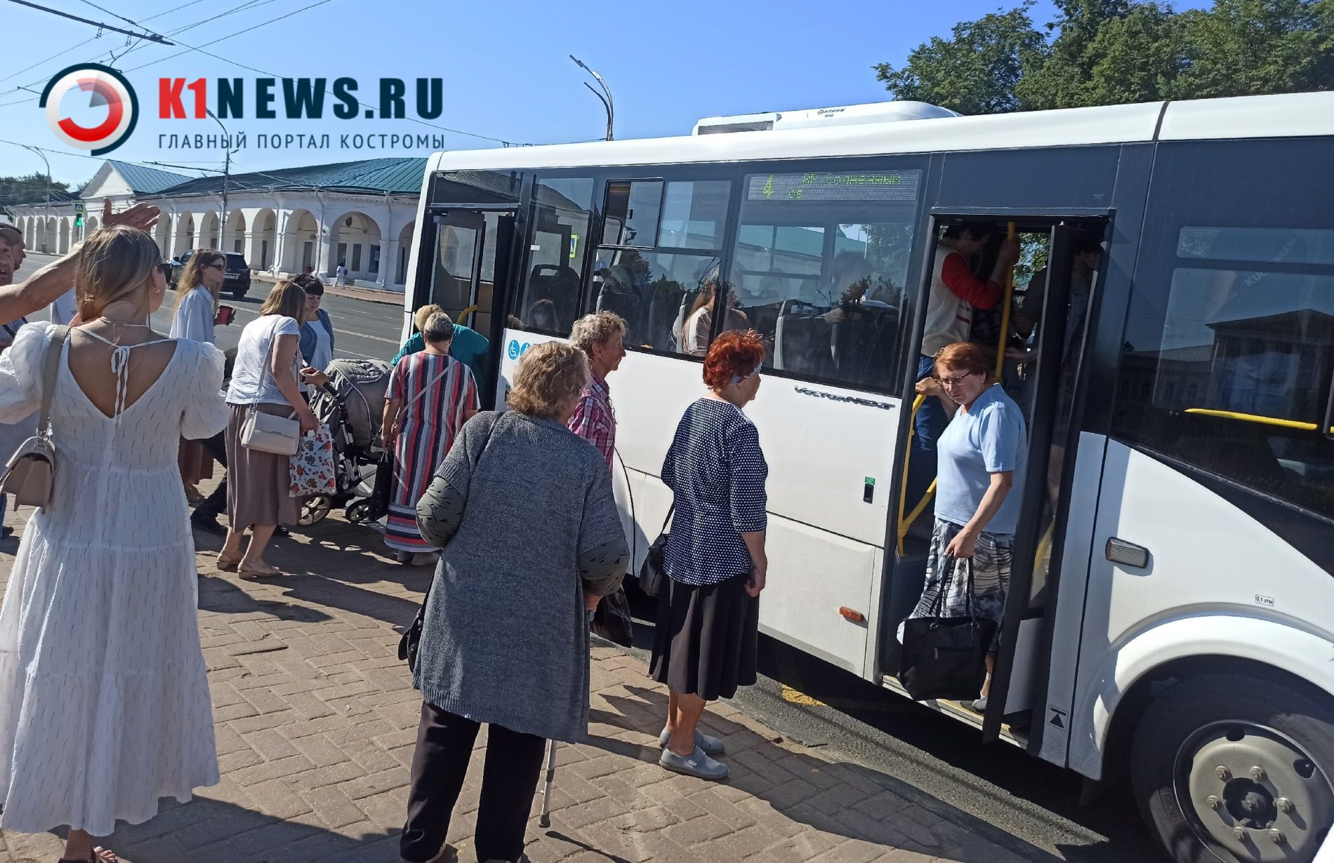 Новые автобусы в Костроме уже разваливаются