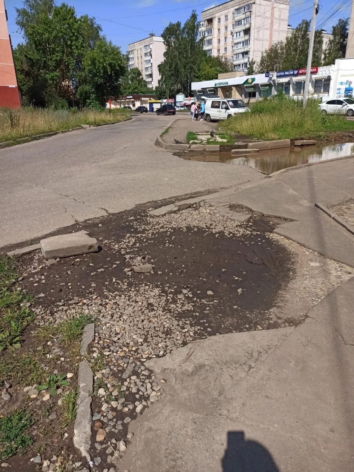 Костромичи в шоке от дороги возле детского сада