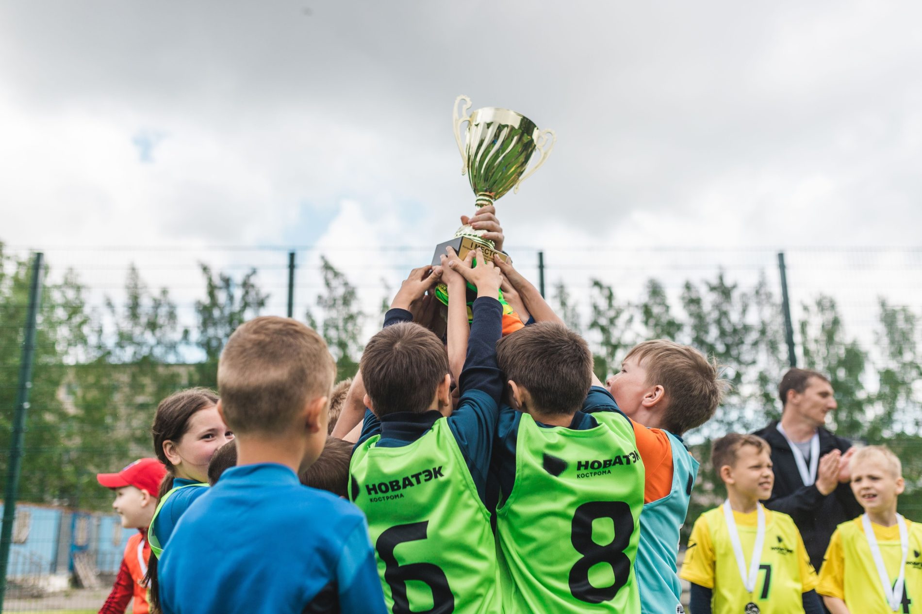 В Шарье прошел турнир по футболу среди детей на Кубок «НОВАТЭК»
