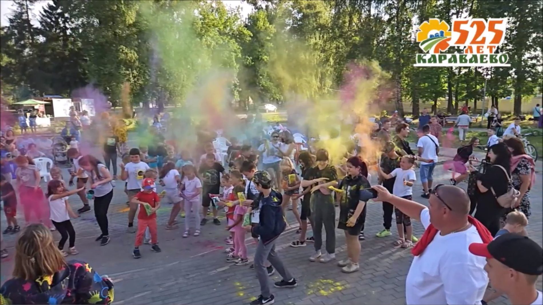Поселок Караваево ярко отметил 525-й день рождения