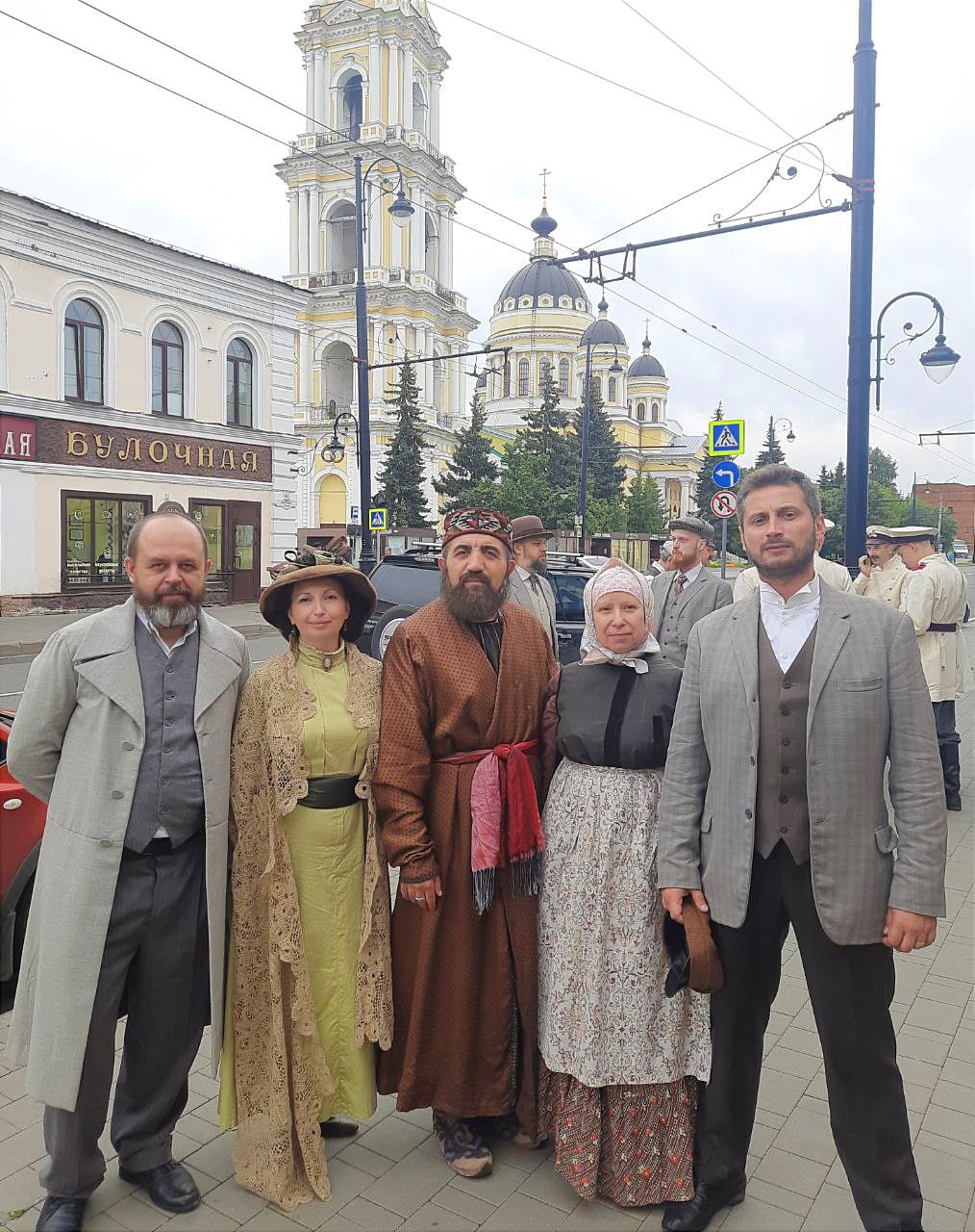 В историческом фильме снялись костромичи